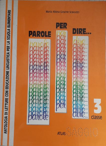 Copertina di Parole per dire