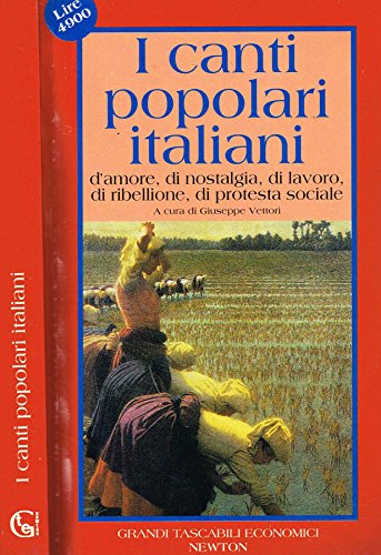 Copertina di I canti popolari italiani