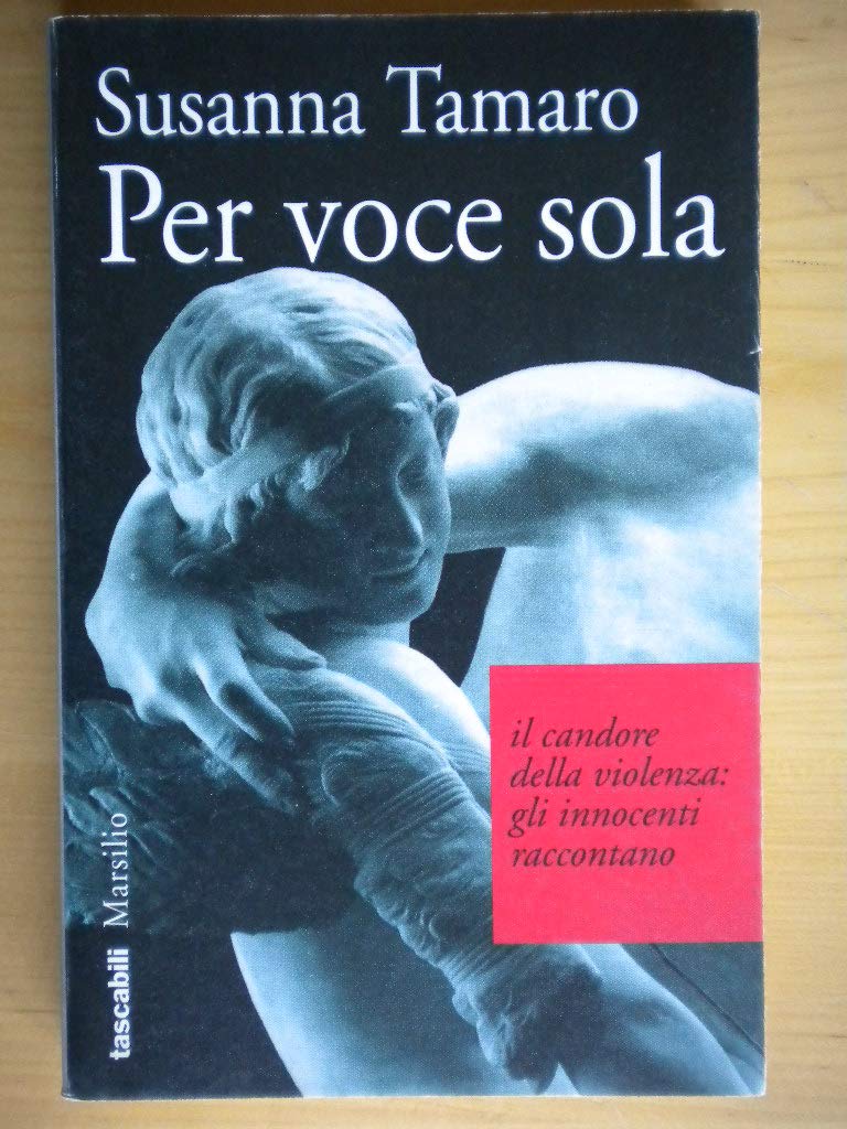 Copertina di Per voce sola