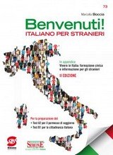 Copertina di Benvenuti!  Italiano per stranieri