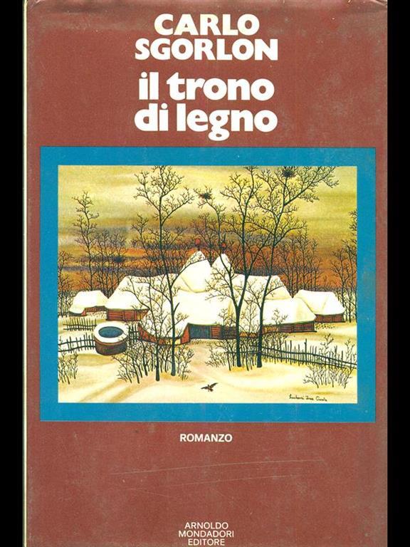 Copertina di Il trono di legno